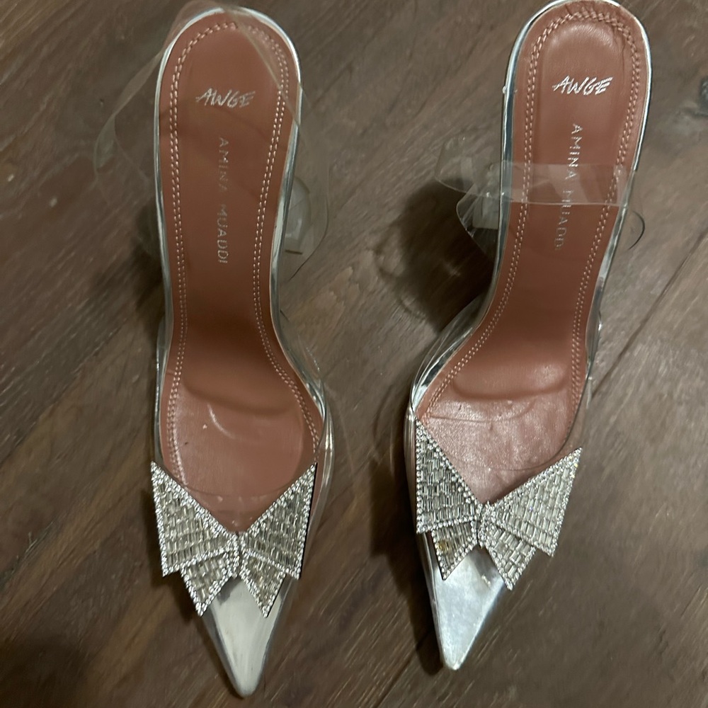 AWGE x Amina Muaddi Phoenix Pumps